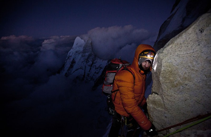 Renan Ozturk doing what he loves. - COURTESY OF MUSIC BOX FILMS / JIMMY CHIN