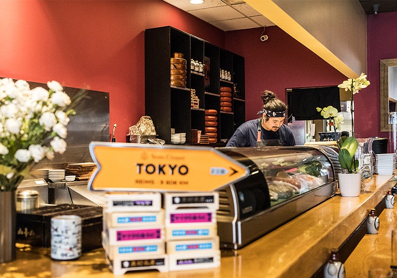 You'll want to put yourself in the chef’s hands at this sushi bar. - MABEL SUEN