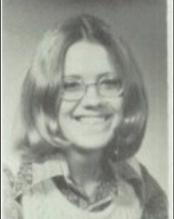 Karen Harty in her high school yearbook photo. - COURTESY OF KAREN HARTY