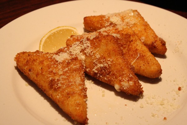 When at a Greek restaurant, always order the saganaki — because it's fried cheese. - Johnny Fugitt