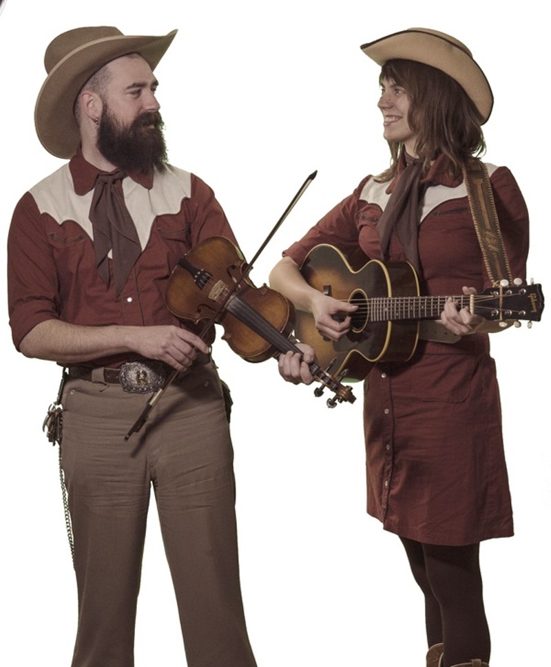 Kellie Everett and Ryan Koenig, a.k.a. the South Watson Sweethearts - PHOTO VIA THE BAND
