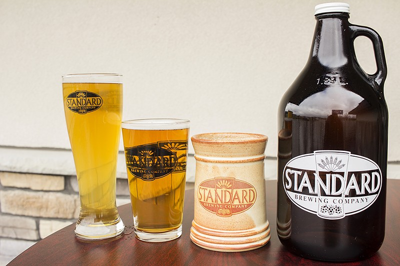 Beer on offer at Standard Brewing Company. - PHOTO BY MABEL SUEN