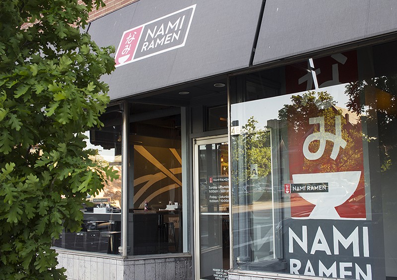 Nami Ramen is located in the former House of Wong downtown Clayton. - PHOTO BY MABEL SUEN