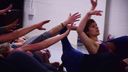 Big Muddy Dance Company rehearses Simes' pieces. - Katelyn Mae Petrin