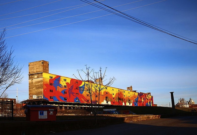 The Cotton Belt Freight Depot — No. 18 on our list, thanks to that gorgeous mural. - PHOTO COURTESY OF FLICKR/PAUL HOHMANN