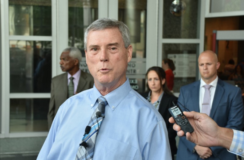 Bob McCulloch at news conference in 2018. - DOYLE MURPHY