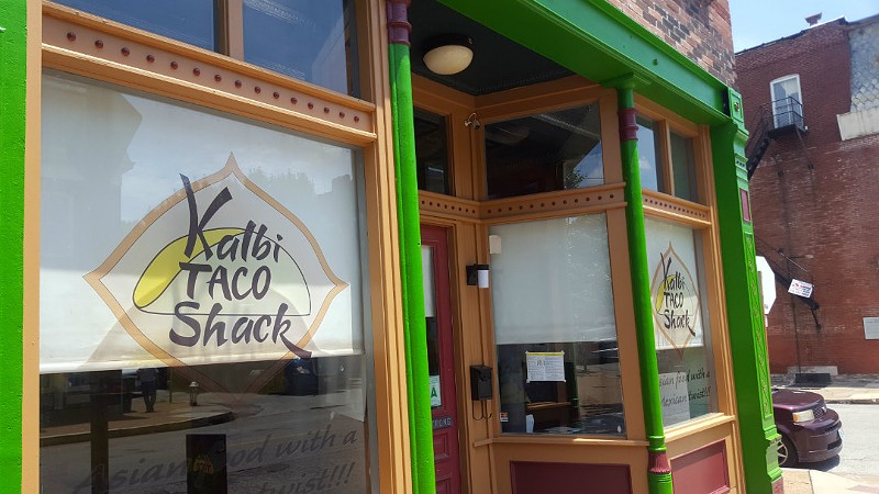 Kalbi Taco Shack sits at the corner of Cherokee St. and Indiana Ave. Plenty of seating is offered inside, and a patio sits out back. - Kavahn Mansouri