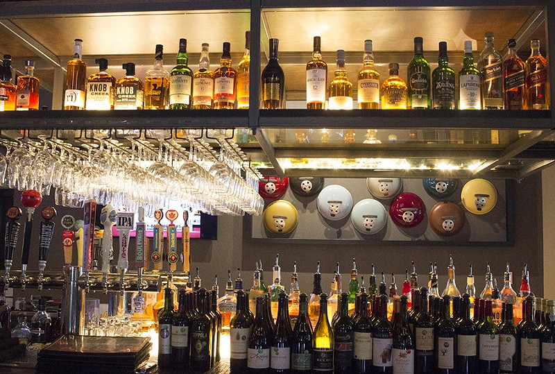 Weber Grill Restaurant features a full bar. - PHOTO BY MABEL SUEN