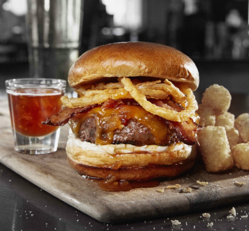 New Burger Is So Bourbon-Drenched, You Have to Be 21 to Order It