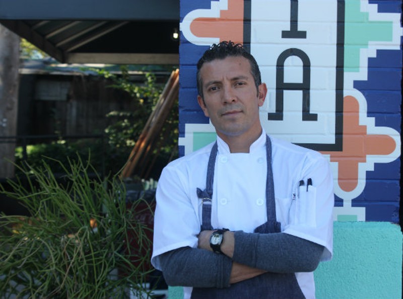 Nixta's executive chef Tello Carreon. - PHOTO BY CHERYL BAEHR