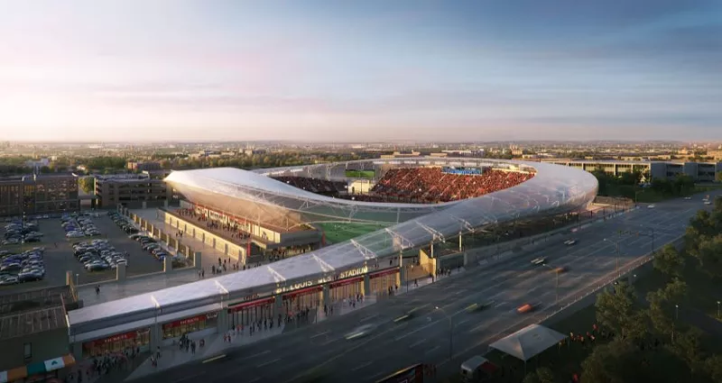 St. Louis Soccer Fans Bring the Hype to MLS Stadium Debut