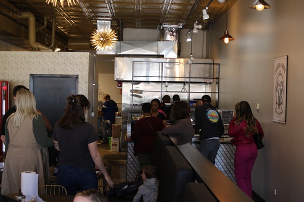 Fried was packed for its grand opening. - CHELSEA NEULING