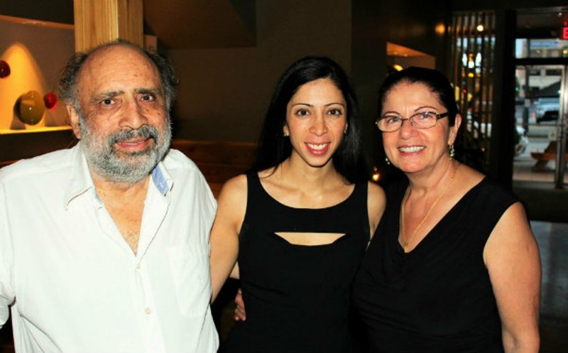 The Bahrami family. Behshid is at left. - Courtesy of Natasha Bahrami