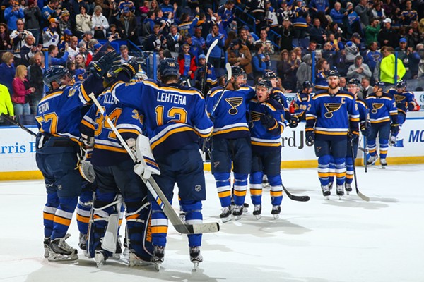 COURTESY OF THE ST. LOUIS BLUES