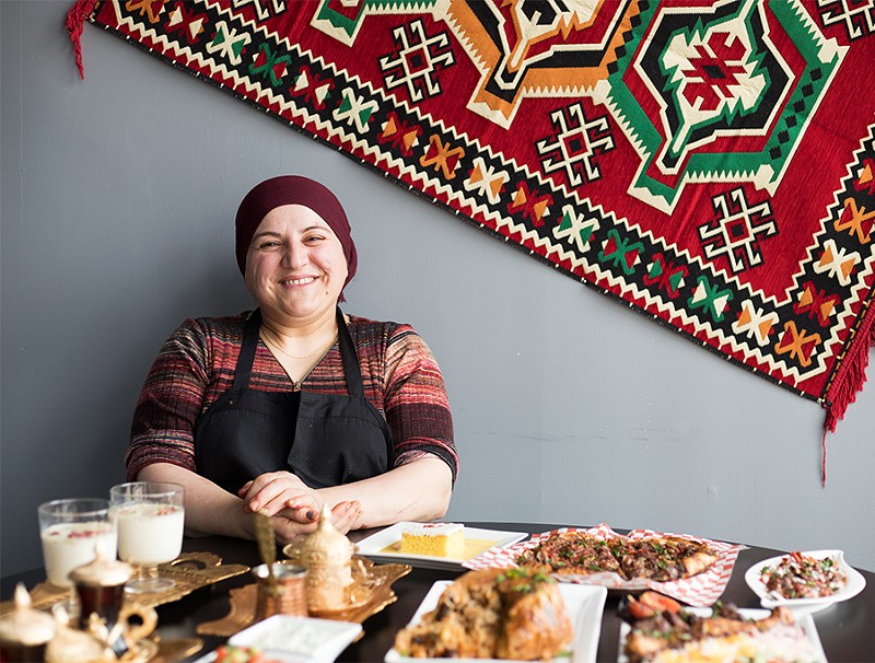 Chef-owner Jenar Mohammed has been a home cook for years. - MABEL SUEN