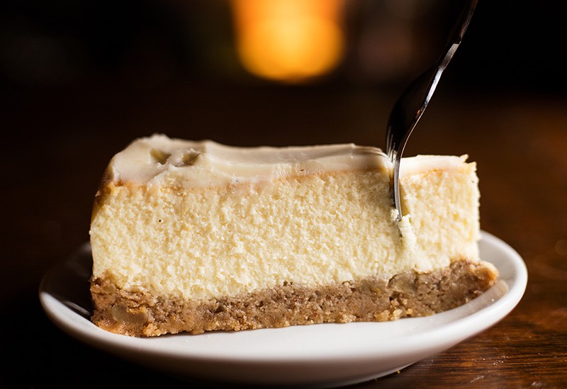 The cheesecake will knock your socks off. - MABEL SUEN