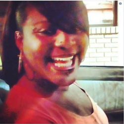 Kiwi Herring was shot by police Tuesday morning in her north St. Louis home. - VIA TWITTER