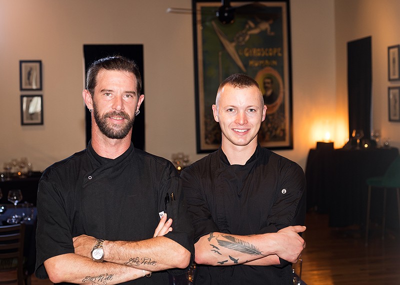 Chefs Carl Hazel and Stephan Ledbetter excel in the versatile Soulard restaurant. - MABEL SUEN