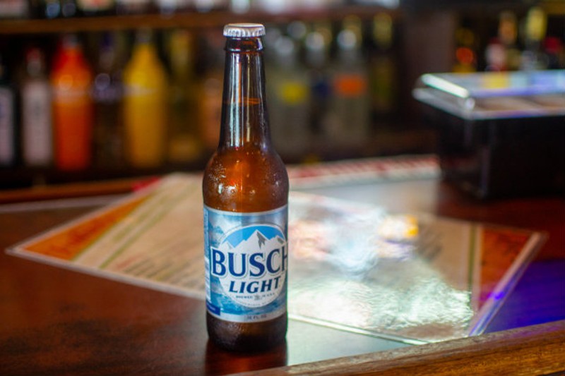 An ice cold Busch Light is always a good decision. - ELLEN PRINZI