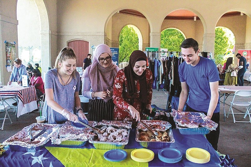 Better wear your Thanksgiving pants to the Great Muslim Food Festival — there are mountains of great food on offer. - COURTESY OF CAIR-MISSOURI