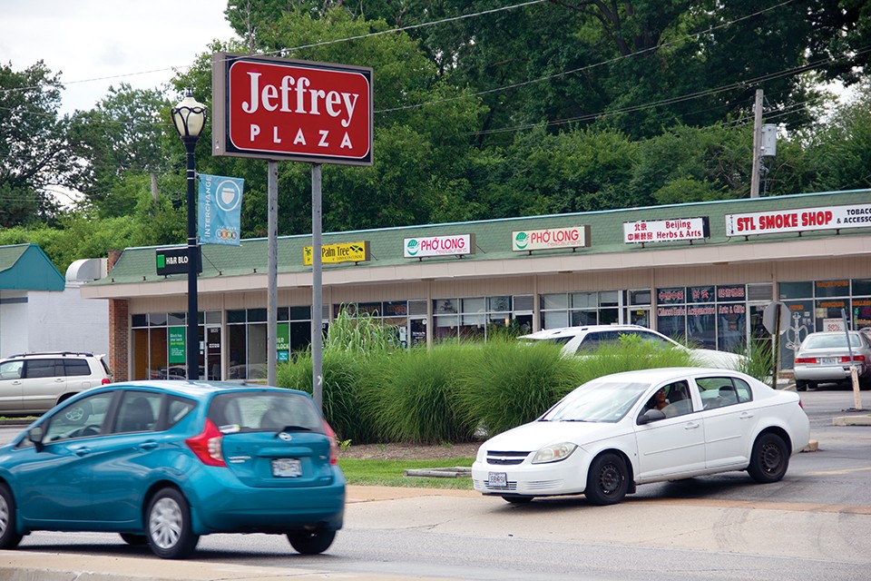 Businesses in Jeffrey Plaza are on six-month leases at this point. - DANNY WICENTOWSKI