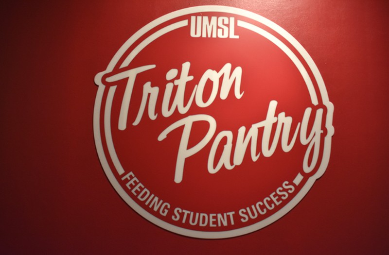 Triton Pantry is located inside a former art gallery space on UMSL's main campus. - Liz Miller