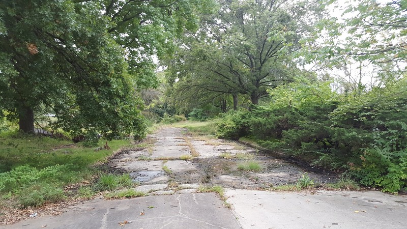 A Bridgeton subdivision, Carrollton, was bulldozed for a runway expansion. Only vacant streets remain. - DANNY WICENTOWSKI