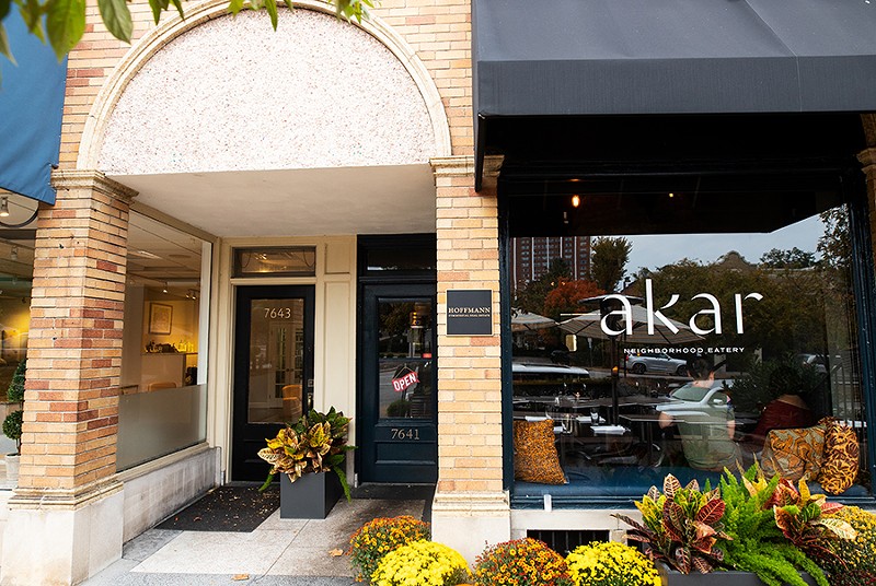 Located in the former Anthony’s Italian Eats, Akar’s dining room seats just fourteen people. - MABEL SUEN