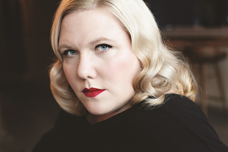 Lindy West discusses her new book The Witches Are Coming on Wednesday. - JENNY JIMENEZ
