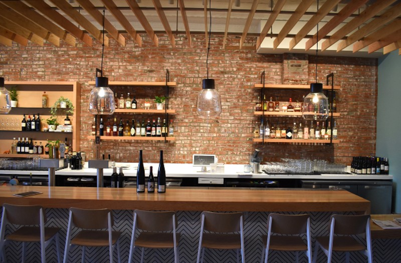 Behind the bar, beverage director Kelly Nyikes has curated a selection of natural wines for Little Fox. - Liz Miller