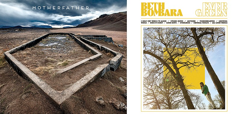 MotherFather's MotherFather and Beth Bombara's Evergreen were two of our favorite albums. - ALBUM ART
