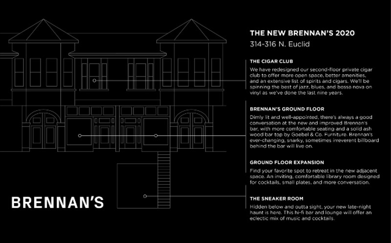 Another rendering of Brennan's new home in the Central West End. - COURTESY BRENNAN'S