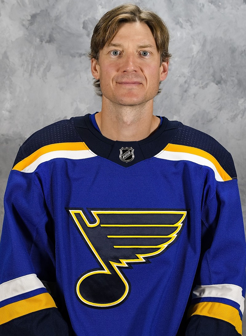 Blues Defenseman Jay Bouwmeester has been with the team since 2013. - COURTESY ST. LOUIS BLUES