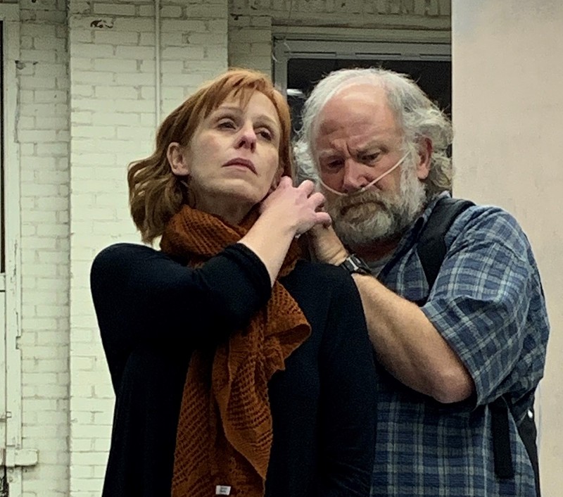 Laurie McConnell and John Pierson in Annapurna at St. Louis Actors' Studio. - STLAS.COM