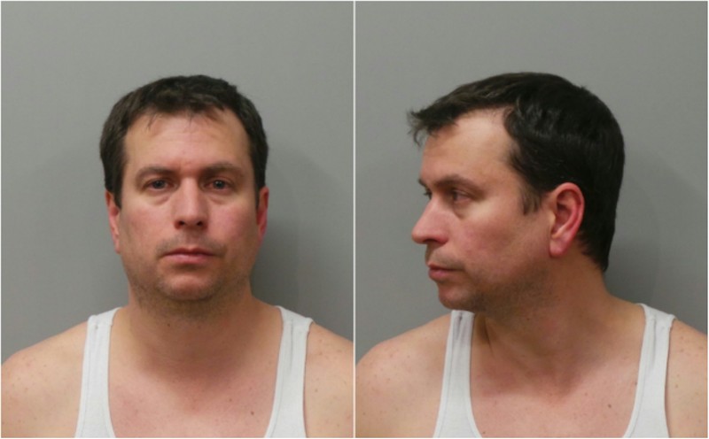 White-collar, and occasionally no-collar, criminal Bryan Vonderahe, shown following a 2016 DWI arrest. - COURTESY MARYLAND HEIGHTS POLICE