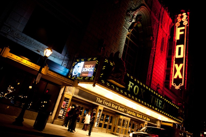 The Fox Theatre has cancelled everything on its calendar through March 31. - JON GITCHOFF