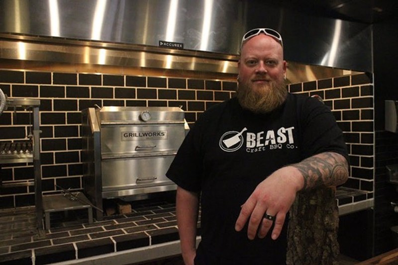 David Sandusky of Beast laid off 45 employees after closing the dining rooms of his restaurants. - KATIE COUNTS