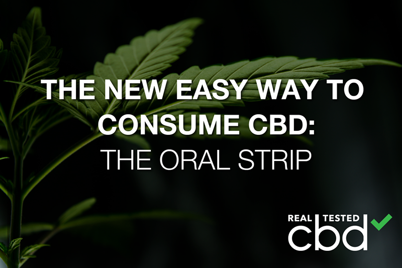 The New Way To Consume CBD - The Oral Strip
