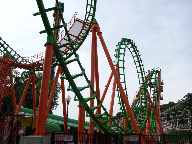 The theme park erxperience is going to look a lot different when Six Flags finally reopens. - JEREMY THOMPSON/FLICKR