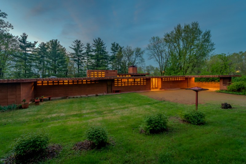 The Pappas House had only one owner until earlier this year. - COURTESY FRANK LLOYD WRIGHT INITIATIVE