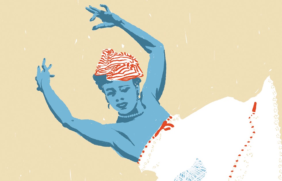 Katherine Dunham's ambition lives on at the East St. Louis centers. - ILLUSTRATION BY EVAN SULT