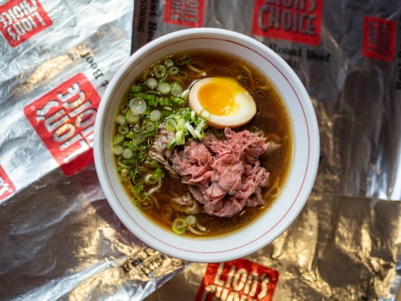 The Lion's Choice-Nudo House King Beef Ramen is the most St. Louis thing you will eat all week. - COURTESY OF LION'S CHOICE