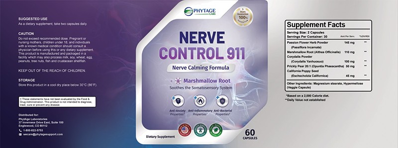 Nerve Control 911 Reviews – Legit Nerve Calming Supplement?