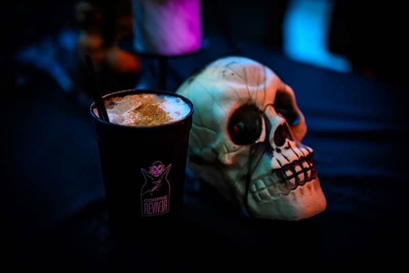 You can get your spooky libations for her or to-go at Yellowbelly's Corpse Reviver pop-up. - WE EAT STUFF