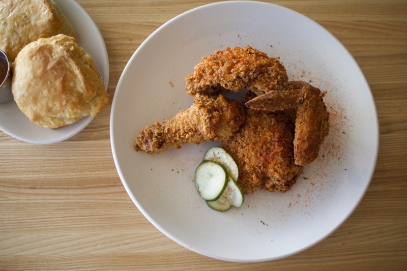 Buttermilk fried chicken is one of the new dishes at BEAST Southern Kitchen & BBQ. - CHERYL BAEHR