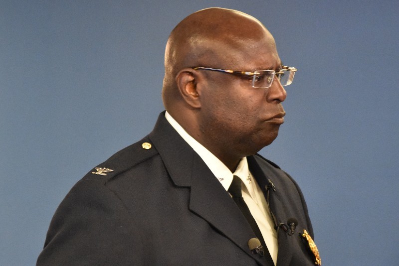 St. Louis police Chief John Hayden. - DOYLE MURPHY