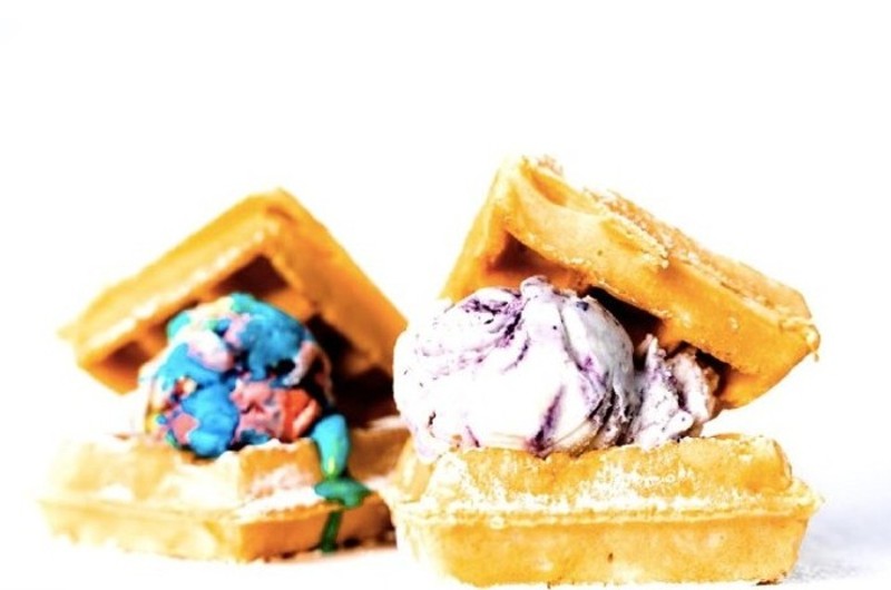 Boardwalk Waffles & Ice Cream will open later this year in Grand Center. - SAM REED CREATIVE
