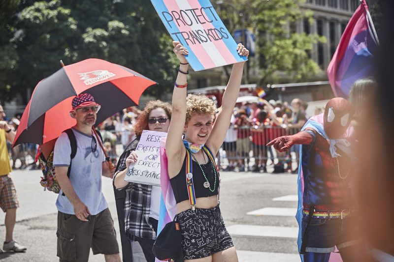 Photo from Pride St. Louis' annual parade in 2019. - Theo Welling