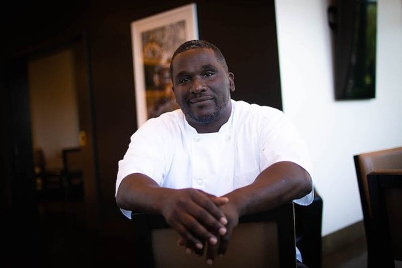 Chef Eric Prophete oversees the kitchen at the new location of Kingside Diner. - JEN WEST