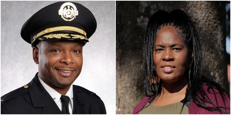 Former St. Louis police Chief Dan Isom and retired Detective Sgt. Heather Taylor will lead the public safety department. - SLMPD/STEVEN DUONG